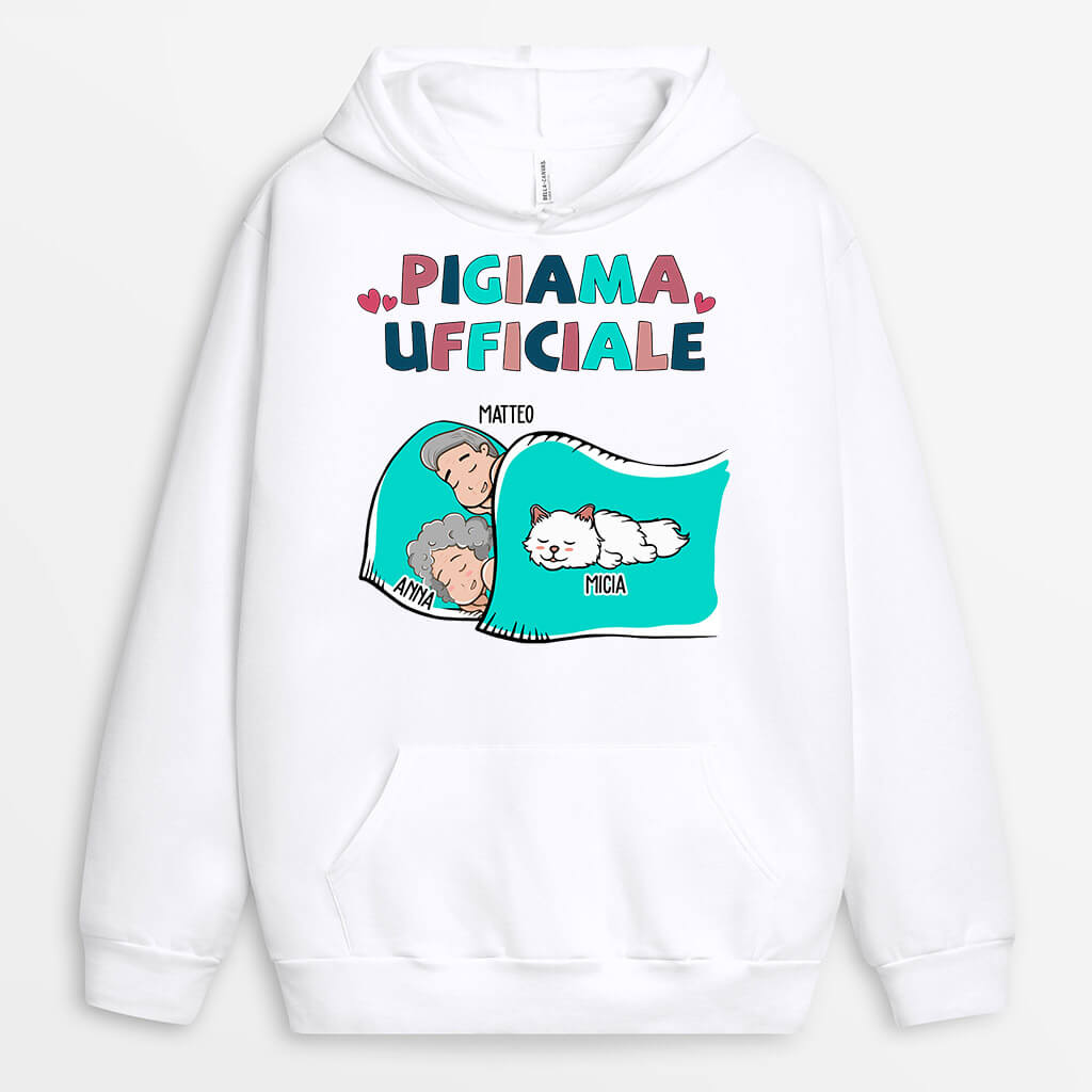 0553HOT2 Regali Personalizzato FelpaConCappuccio Mamma Gatto Amantideigatti