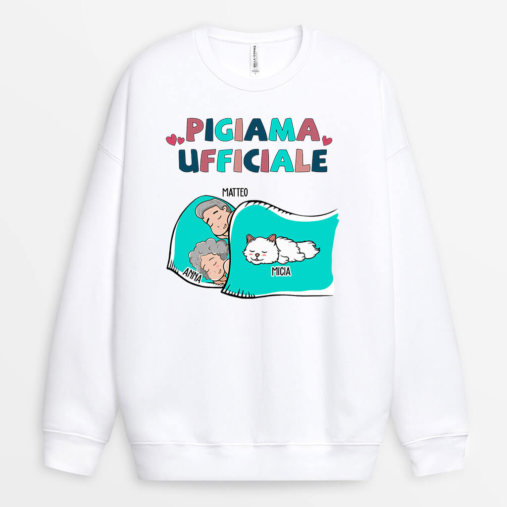 0553WOT2 Regali Personalizzato Felpa Mamma Gatto Amantideigatti