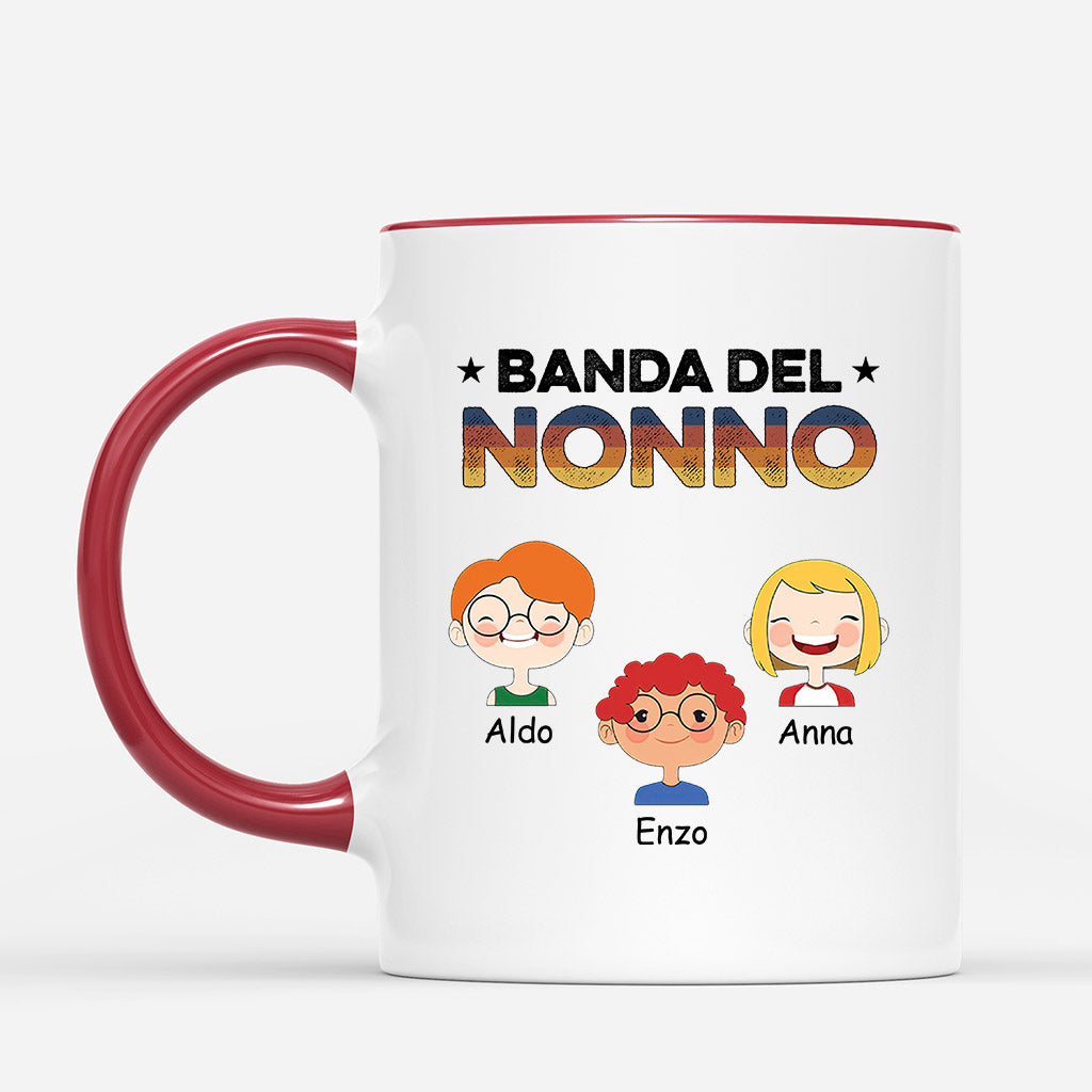 0755MOT2 Regali personalizzati tazza figli nipoti papa nonno