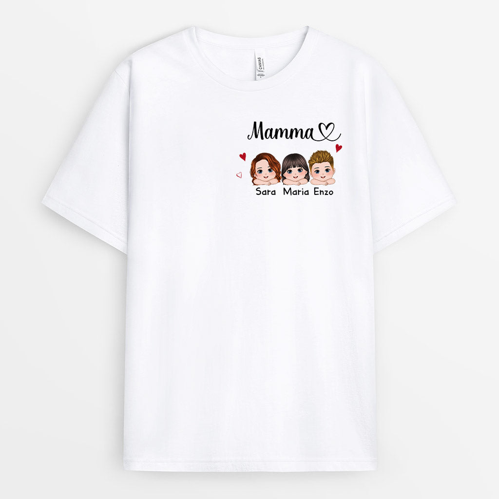 0944AOT2 Regali personalizzati magliette mamma nonna