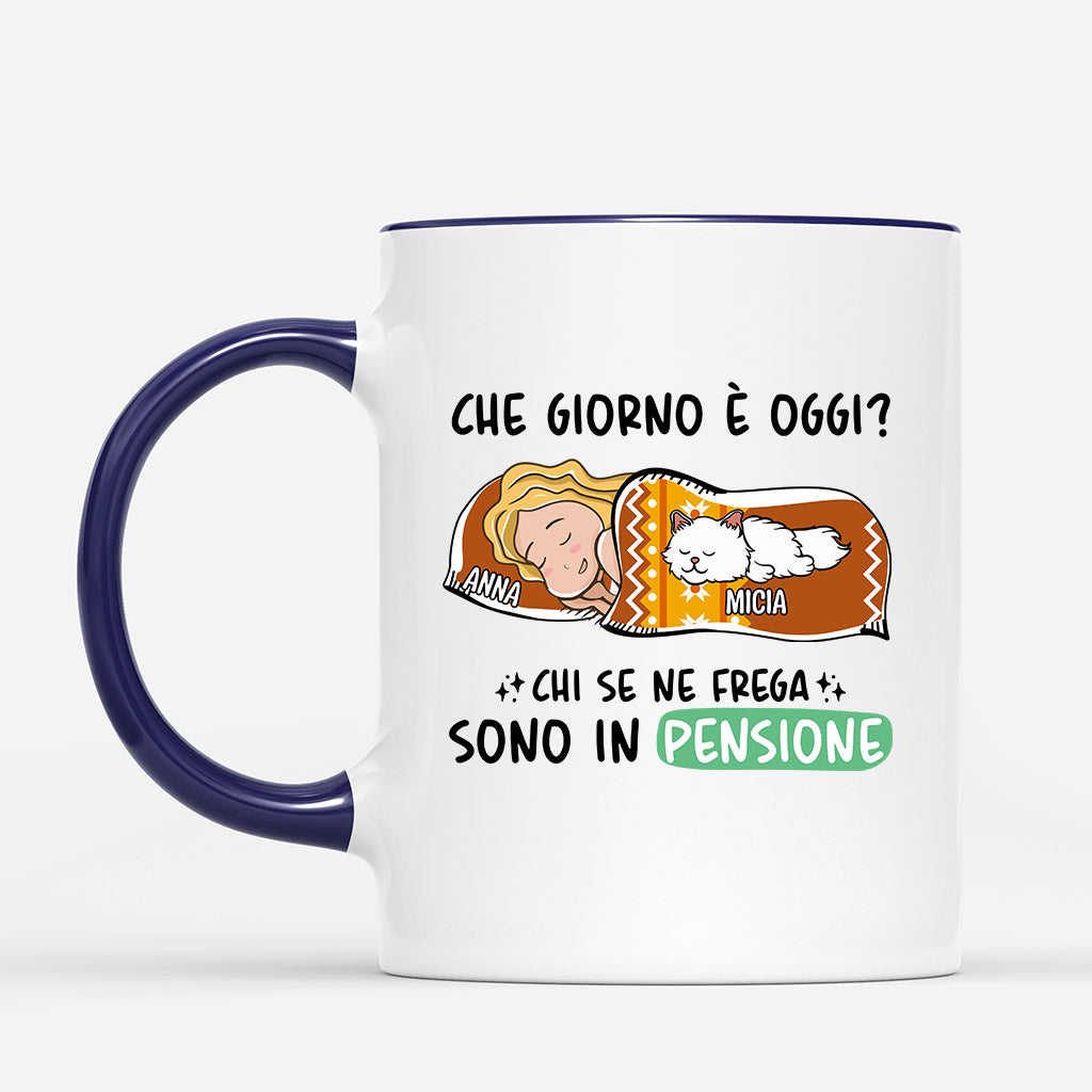 1051MOT2 Regali personalizzati Tazza amanti dei Gatti