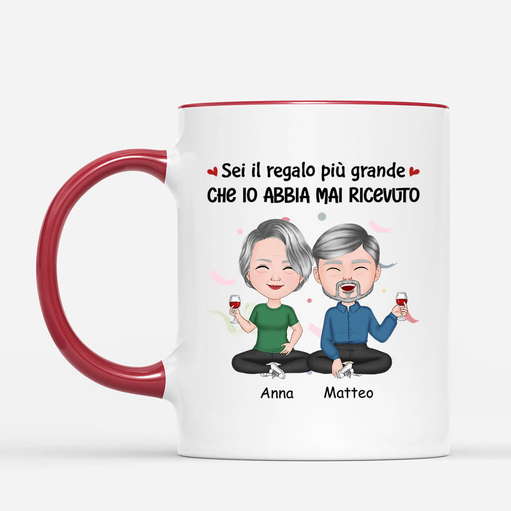 1061MOT2 Regali personalizzati tazze compleanno regalo coppie amanti