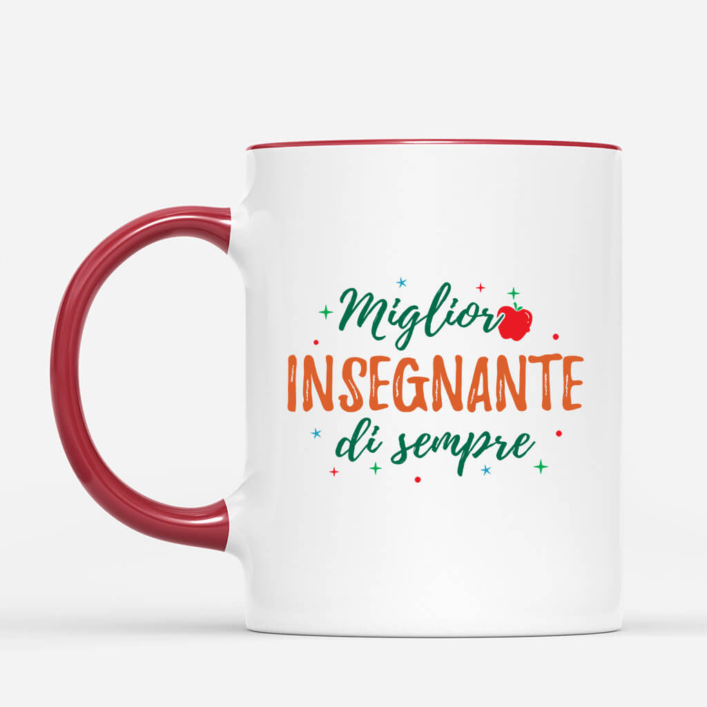 1096MOT3 Regali personalizzati tazze miglior insegnante