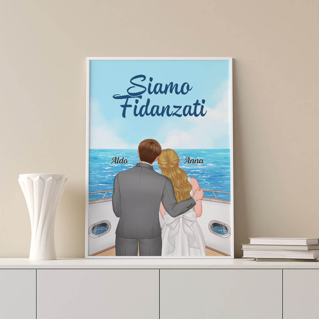 1102SOT3 Regali personalizzati cuscini sposo sposa fidanzati coppie