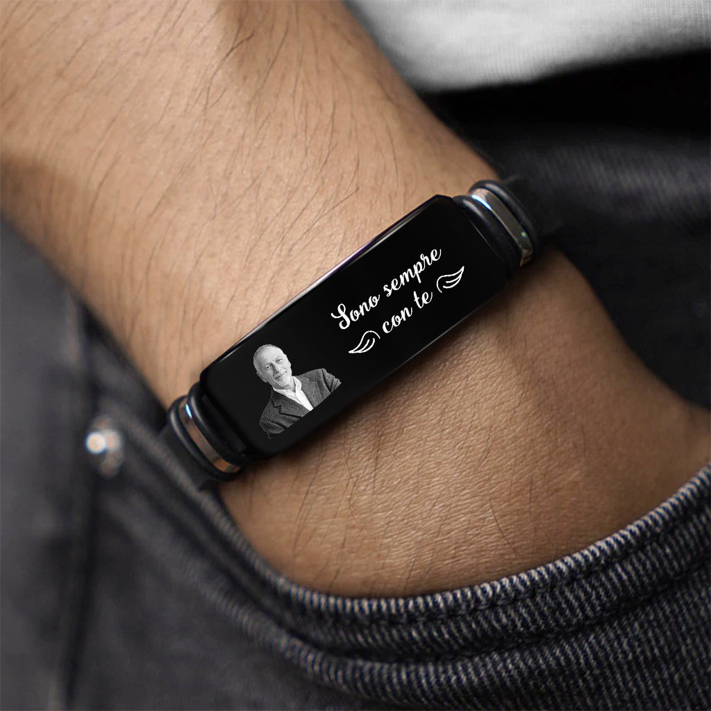 4135JIT2 bracciali commemorativi personalizzati per persone care sono sempre con te 4135J6T5A