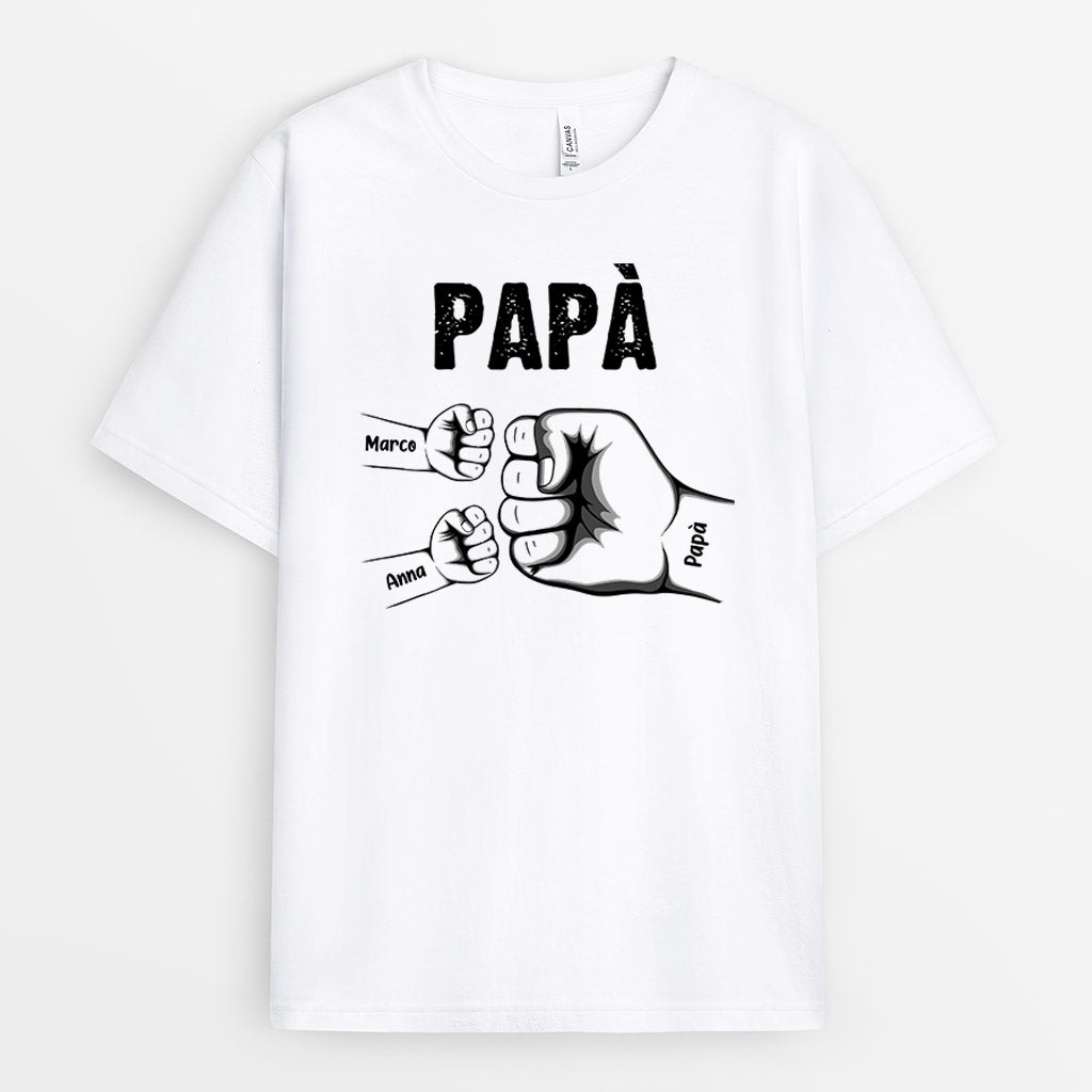 0263A100BOT1 Presenti Personalizzati Magliette Mani Papa Nonno_68c80357 9ca9 4f3c 92f3 74be5dc6c73b