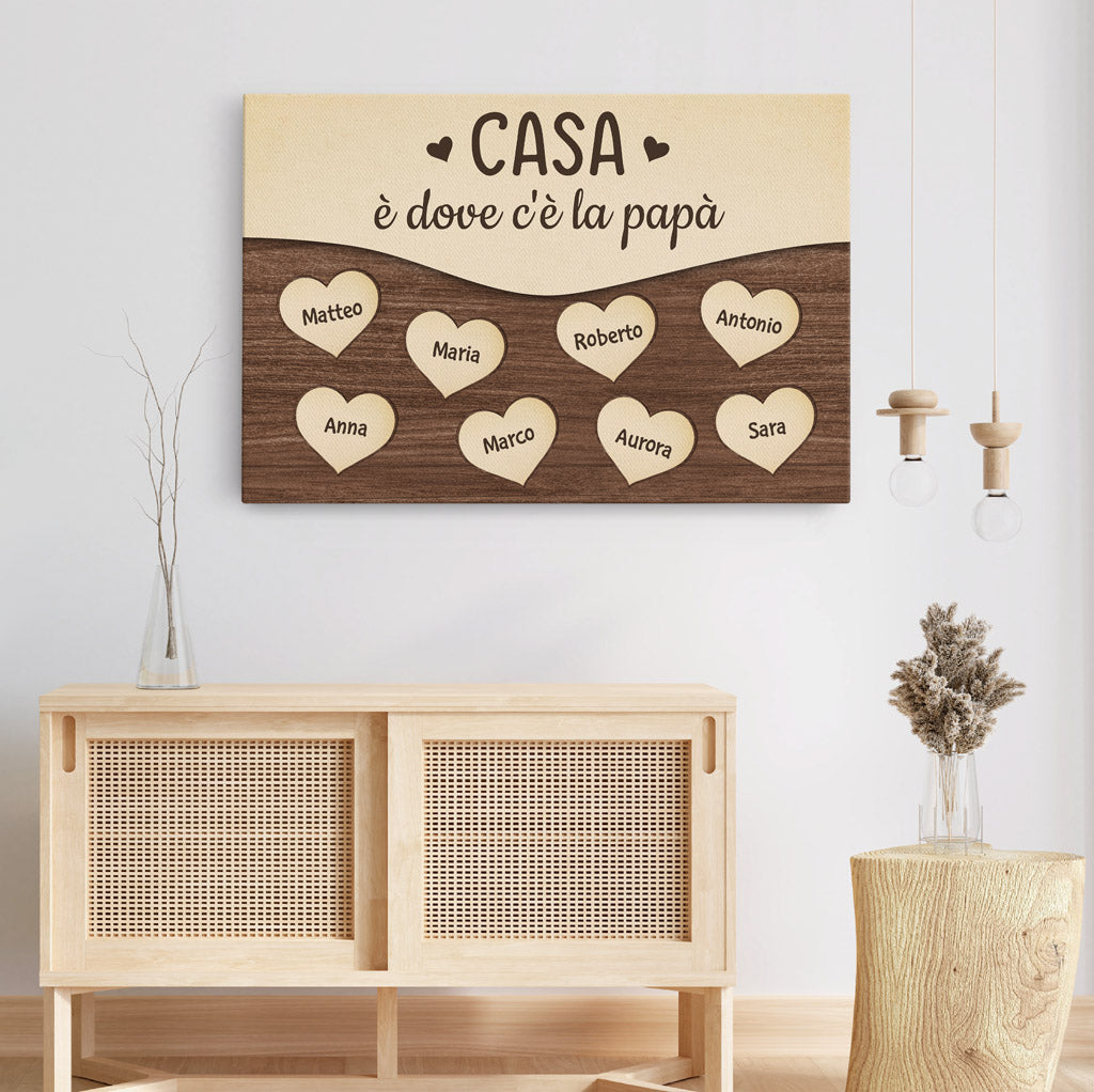 0380COT3 Regali Personalizzato Tela Casa Mamma Nonna_17ff5e31 3cca 48c4 a7af a5919e492cfc