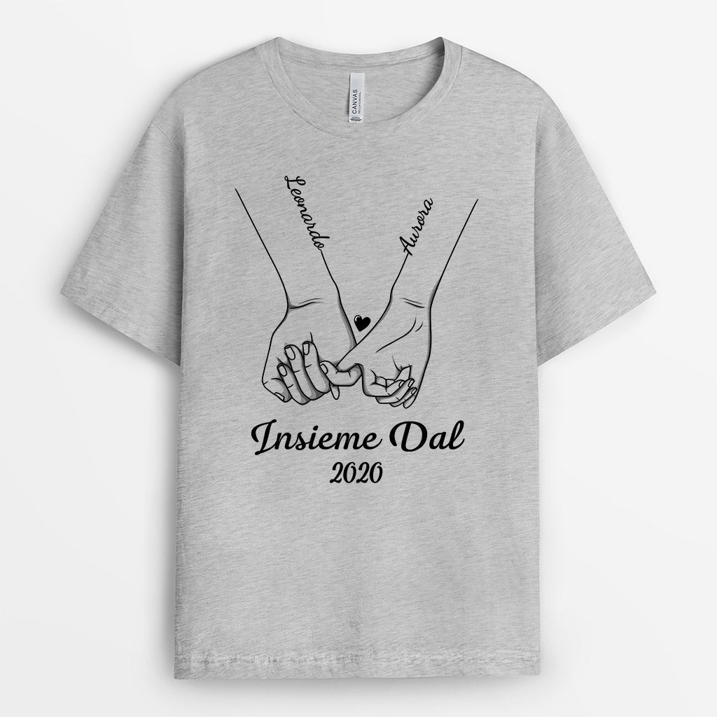 0415A207GOT2 Regali Personalizzato Magliette Coppia Mano Insieme_d139df1f 4374 4d58 be6a 58936df3f6bf