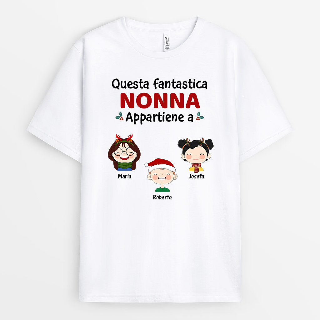Maglietta Le Mie Persone Preferite Mi Chiamano Mamma/Nonna Personalizz - Mondo Regalo - Foto 7
