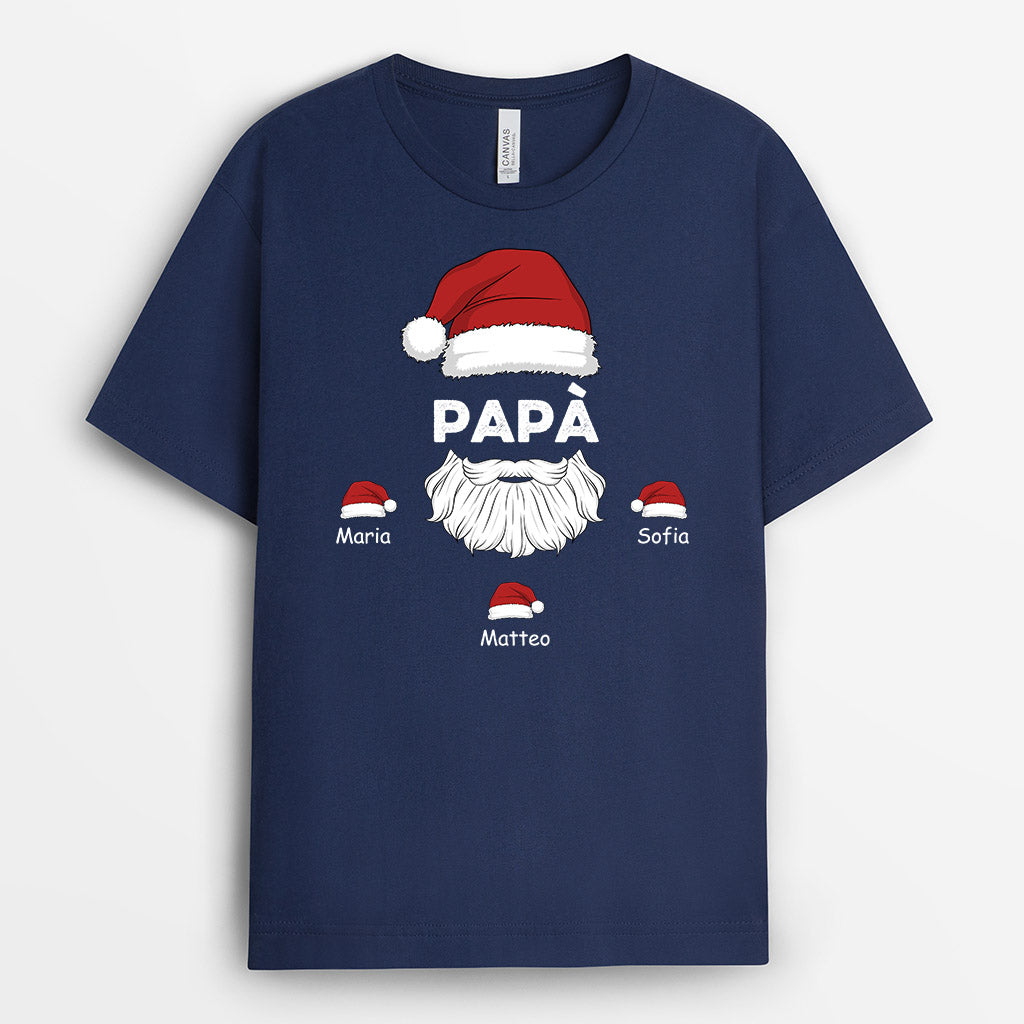 0570AOT2 Regali Personalizzato Magliette Santa Nonno Papa Natale_2947600c 773a 4687 b93e dab42d4d56de