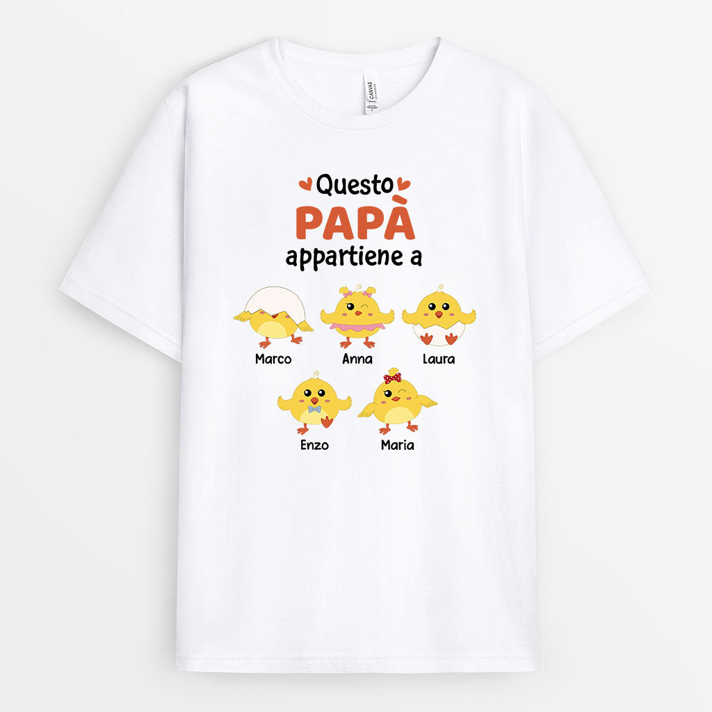 0750AOT1 Regali personalizzati magliette figli nipoti papa nonno festa del papa_d2433727 e026 46e2 be99 181b26f51151