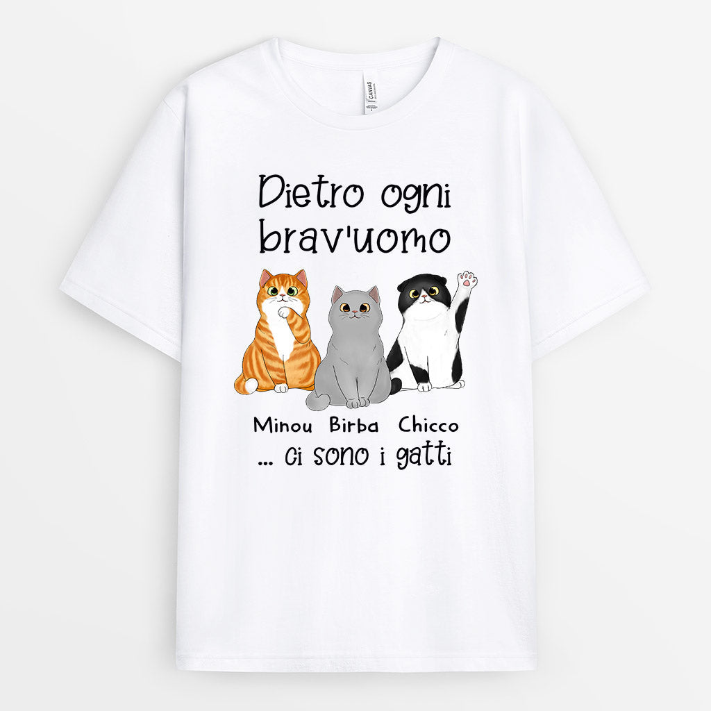 0763AOT2 Regali personalizzati maglietta uomo gatto amanti dei gatti_82f01b93 6a1a 4e7a 9bc7 39e55cb440ca