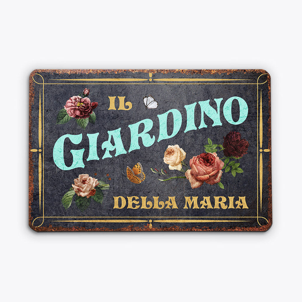 0767Eot1 Regali personalizzati cartello in metallo giardino mamma nonna_6491ee99 2b6b 4f00 b252 8c89d26948e6