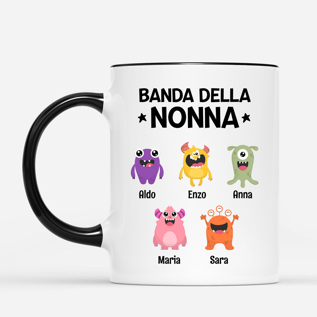 0795MOT2 Regali personalizzati tazza la banda di mamma nonna mostri mamma nonna_f9fcf787 a241 409c b988 cf834f8e8c58