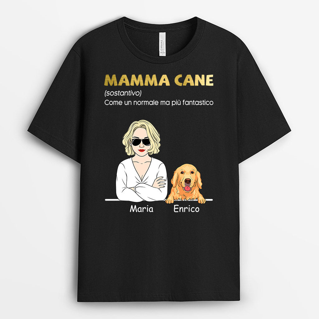 0798AOT3 Regali personalizzati magliette mamma cane amanti dei cani_1cbde736 8123 40da a240 e17c1d8dd554
