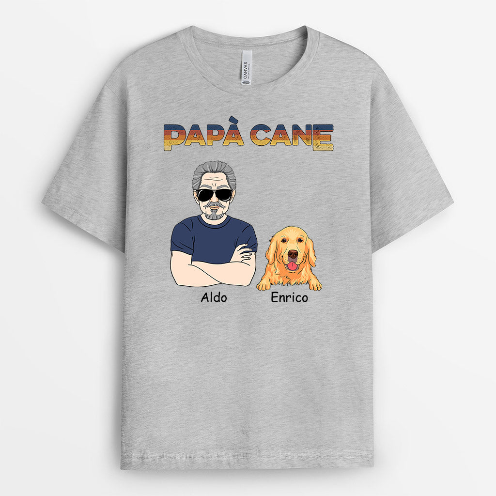 0821AOT2 Regali personalizzati magliette papa cane amanti dei cani_08a643b1 25c8 4d3c 9ecb 1bc06e394be6