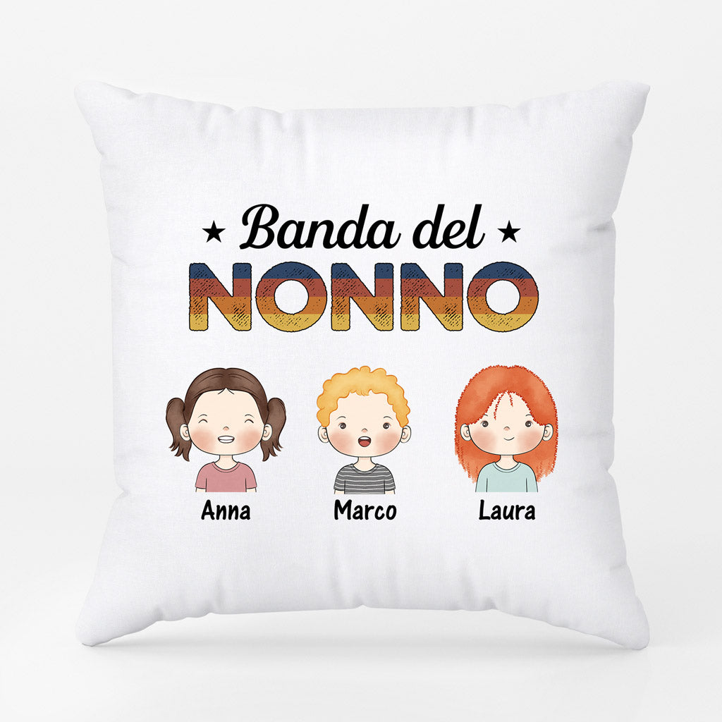 0845POT2 Regali personalizzati cuscino la banda di papa nonno figli nipoti papa nonno_a4bb9f9a c38a 429a 99d3 3cb7962e8838