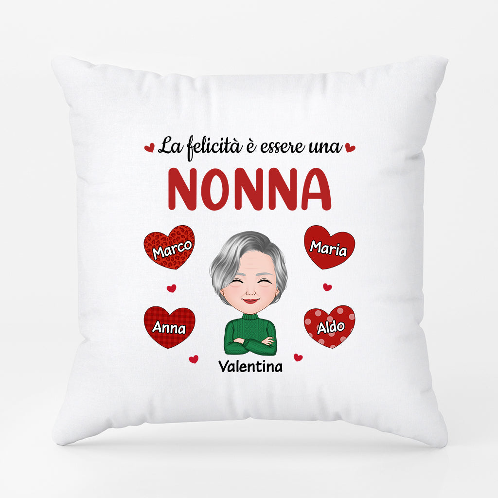 0911POT1 Regali personalizzati cuscino mamma mamma nonna