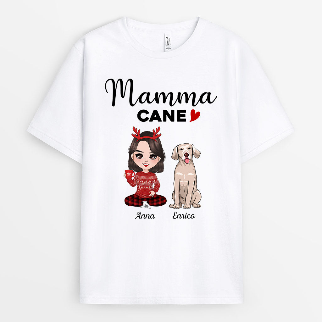 Maglietta Mamma Cane Personalizzata