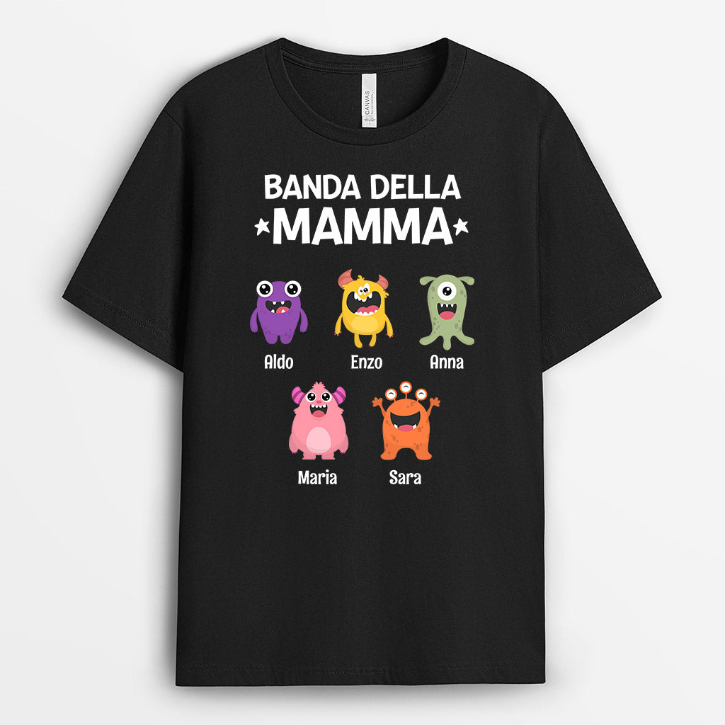 0795AOT1 Regali personalizzati magliette la banda di mamma nonna mostri mamma nonna_f23c0dd4 c0ac 4564 ae19 c3dfc0e76976