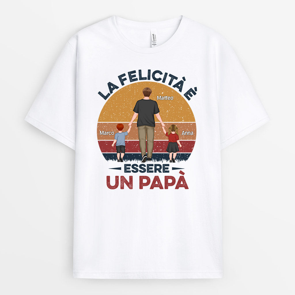 0828AOT1 Regali personalizzati magliette papa figli felicita papa_04aca15d 0c29 43f3 ba37 adcc4227b4fb
